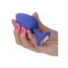 Plug anale 3 pz Cheeky Gem blu Plug anale 3 pz Cheeky Gem blu