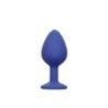 Plug anale 3 pz Cheeky Gem blu Plug anale 3 pz Cheeky Gem blu