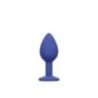 Plug anale 3 pz Cheeky Gem blu Plug anale 3 pz Cheeky Gem blu