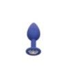 Plug anale 3 pz Cheeky Gem blu Plug anale 3 pz Cheeky Gem blu