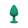Plug anale 3 pz Cheeky Gem verde Plug anale 3 pz Cheeky Gem verde