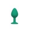 Plug anale 3 pz Cheeky Gem verde Plug anale 3 pz Cheeky Gem verde