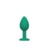 Plug anale 3 pz Cheeky Gem verde Plug anale 3 pz Cheeky Gem verde