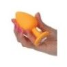 Plug anale 3 pz Cheeky Gem arancione Plug anale 3 pz Cheeky Gem arancione