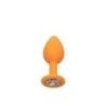 Plug anale 3 pz Cheeky Gem arancione Plug anale 3 pz Cheeky Gem arancione