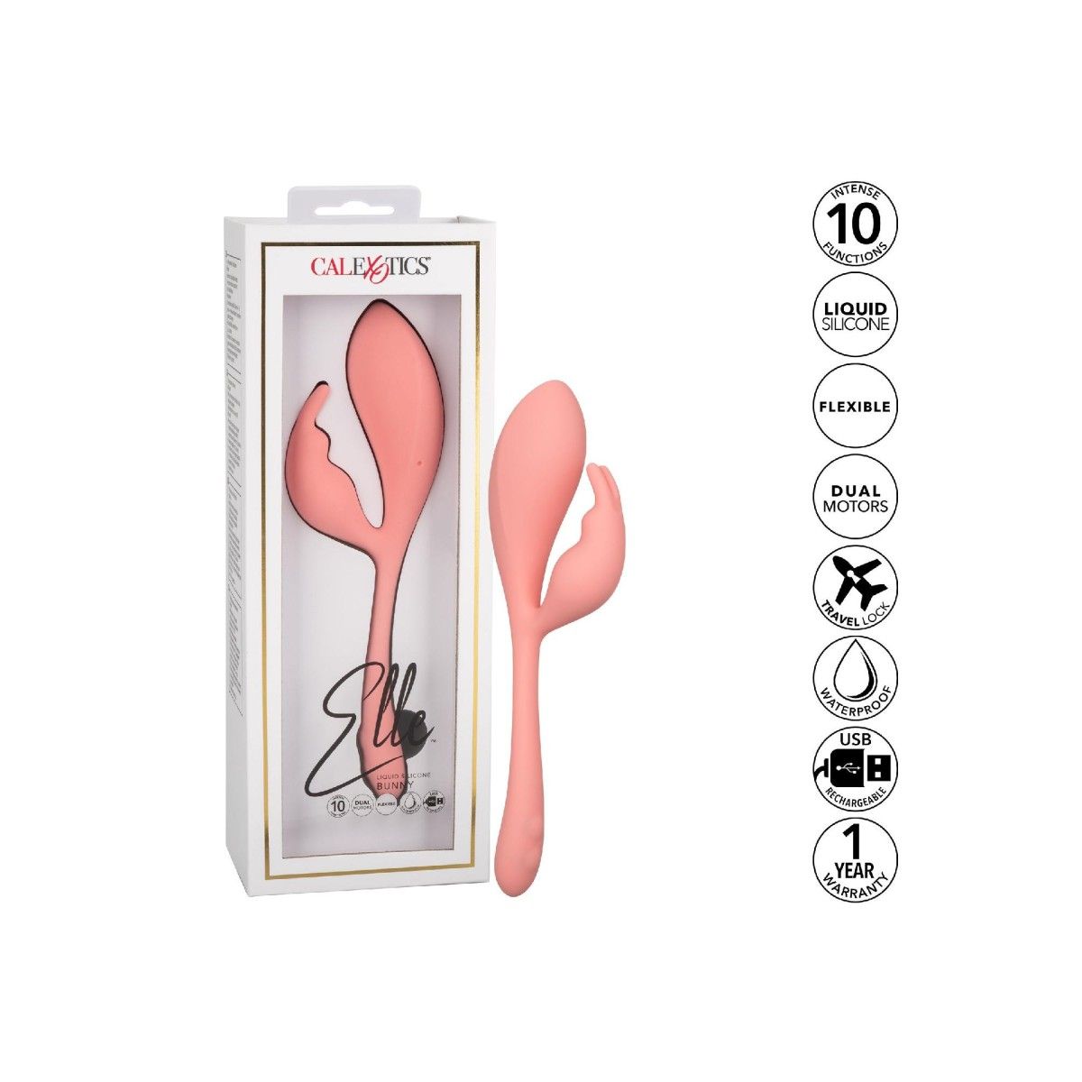 Vibratore rabbit Liquid Silicone Bunny