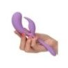 Vibratore rabbit Liquid Silicone Dual Flicker