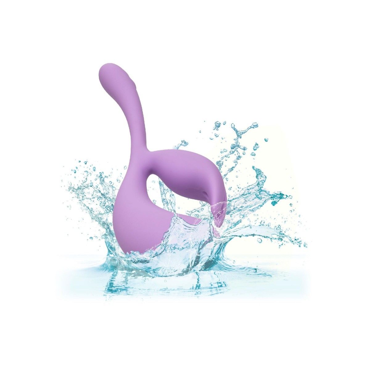 Vibratore rabbit Liquid Silicone Dual Flicker