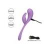 Vibratore rabbit Liquid Silicone Dual Flicker Vibratore rabbit Liquid Silicone Dual Flicker