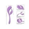 Vibratore rabbit Liquid Silicone Dual Flicker Vibratore rabbit Liquid Silicone Dual Flicker
