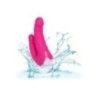 Vibratore doppio fucsia ricaricabile Vibratore doppio fucsia ricaricabile