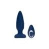 Plug vibrante blu Andii Roller Motion Plug vibrante blu Andii Roller Motion