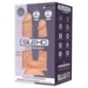 Vibratore doppio dildo Silexpan pelle chiara Vibratore doppio dildo Silexpan pelle chiara