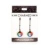 Pinze capezzoli con Luci LED Tonde nere Pinze capezzoli con Luci LED Tonde nere
