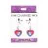 Pinze capezzoli con Luci LED Cuore viola Pinze capezzoli con Luci LED Cuore viola