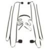 Set costrittivo BDSM cinghie per letto/porta