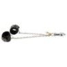 Polsiere BDSM ecopelle + catena e Plug anale Polsiere BDSM ecopelle + catena e Plug anale