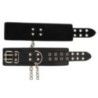 Polsiere BDSM ecopelle + catena e Plug anale Polsiere BDSM ecopelle + catena e Plug anale