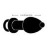 Polsiere BDSM ecopelle + catena e Plug anale Polsiere BDSM ecopelle + catena e Plug anale