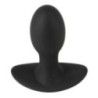 Plug butt anale con vibrazione nero Plug butt anale con vibrazione nero