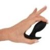 Plug butt anale con vibrazione nero Plug butt anale con vibrazione nero