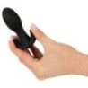 Plug butt anale con vibrazione nero Plug butt anale con vibrazione nero