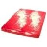 Telo copriletto vinile laccato rosso