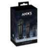 Butt Plug anale 3pz Training Kit nero Butt Plug anale 3pz Training Kit nero