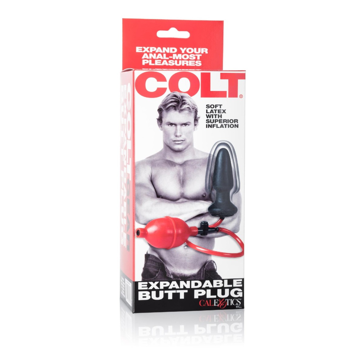 Butt plug gonfiabile con pompa Colt