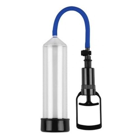 Pompa pene manuale Push Touch trasparente