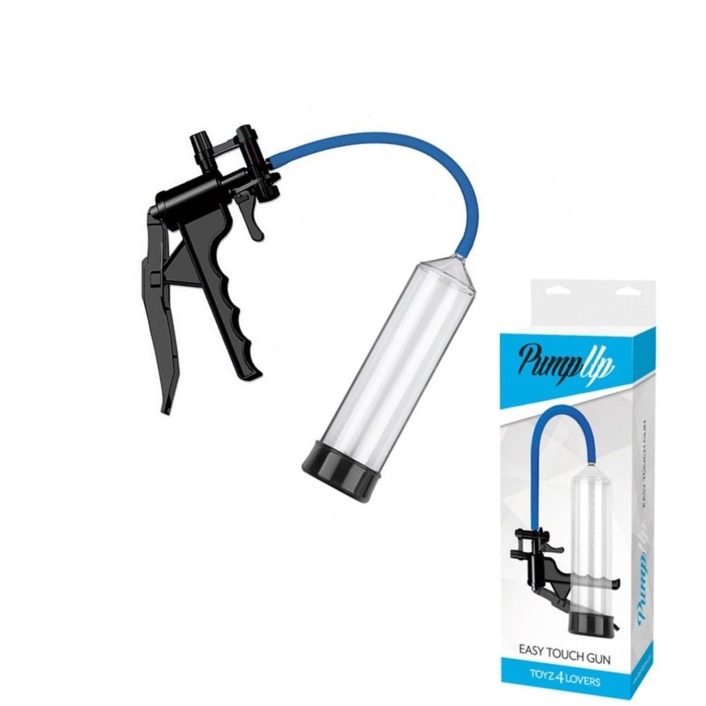 Pompa per allungare il pene sviluppatore pump up easy ranck gun trasparente