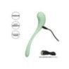 Vibratore Silicone Elle verde acqua 18,5 cm Vibratore Silicone Elle verde acqua 18,5 cm