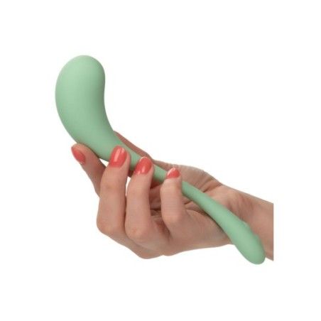 Vibratore Silicone Elle verde acqua 18,5 cm