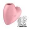 Succhia Clitoride Satisfyer Cutie Heart Rosa