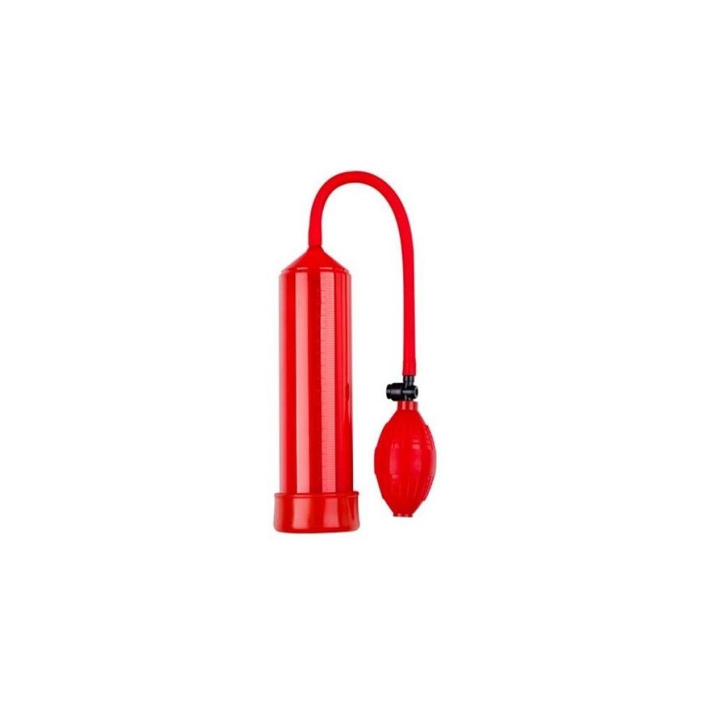 Pompa per allungare il pene sviluppatore pump up easy touch Rosso