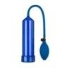 Pompa pene manuale Easy Touch blu