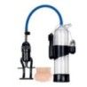 Pompa pene vibrante Finger Sense trasparente Pompa pene vibrante Finger Sense trasparente