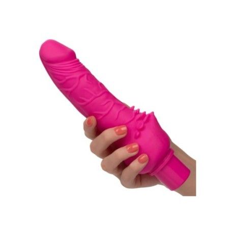 Fallo vibrante realistico 19 cm fucsia