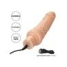 Fallo vibrante curvo 17,5 cm pelle chiara Fallo vibrante curvo 17,5 cm pelle chiara