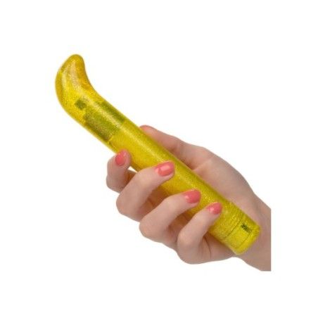 Vibratore punto G Sparkle Slim giallo