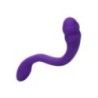 Vibratore flessibile viola doppio Vibratore flessibile viola doppio