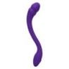 Vibratore flessibile viola doppio Vibratore flessibile viola doppio