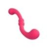 Vibratore doppio flessibile fucsia Vibratore doppio flessibile fucsia
