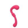 Vibratore doppio flessibile fucsia Vibratore doppio flessibile fucsia