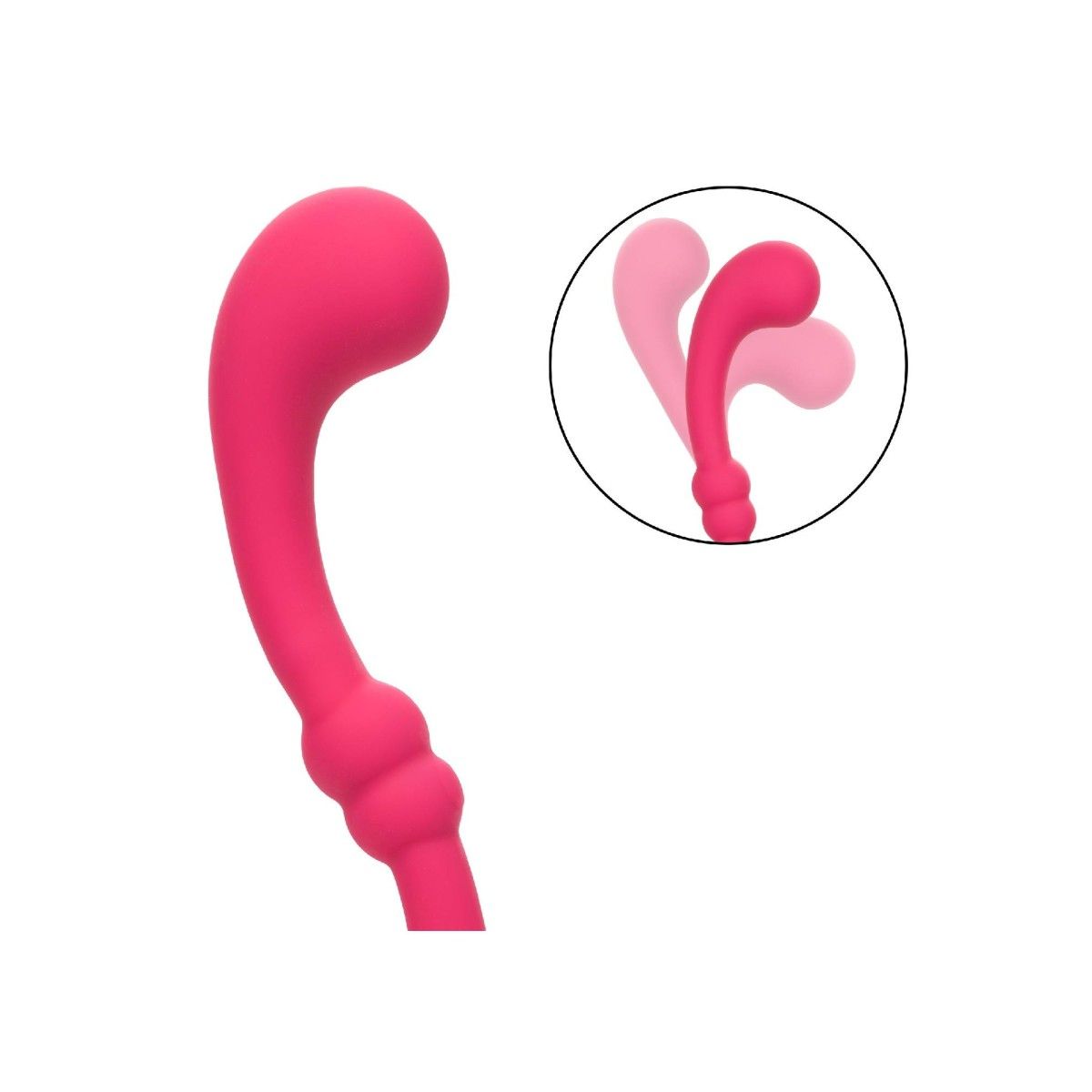 Vibratore doppio flessibile 17,8 cm