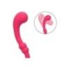 Vibratore doppio flessibile fucsia Vibratore doppio flessibile fucsia