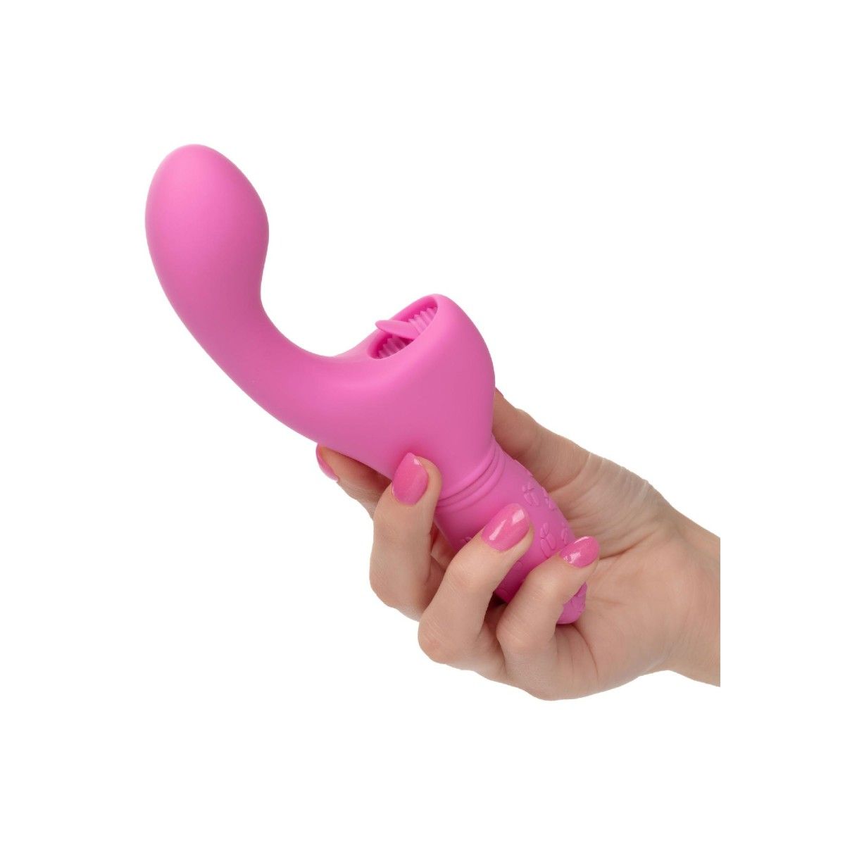 Vibratore rosa con lingua Butterfly Kiss Flicker