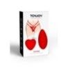 Slip e Stimolatore vaginale telecomando rosso Slip e Stimolatore vaginale telecomando rosso