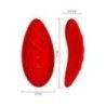 Slip e Stimolatore vaginale telecomando rosso Slip e Stimolatore vaginale telecomando rosso