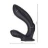 Massaggiatore prostata Mustang nero Massaggiatore prostata Mustang nero